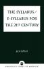 Syllabus/E-Syllabus for the 21st Century