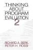Thinking about Program Evaluation