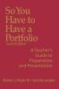 So You Have to Have a Portfolio