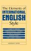 Elements of International English Style