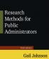Research Methods for Public Administrators