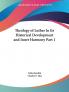 Theology of Luther in Its Historical Development and Inner Harmony 1897: v. 1 (Theology of Luther in Its Historical Development and Inner Harmony Vol. 1 (1897))