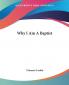 Why I am a Baptist