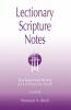 Lectionary Scripture Notes Cycle B