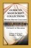 Guide to Manuscript Collections Western History Collections University of Oklahoma