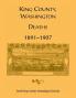 King County Washington Deaths 1891-1907