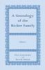 A Genealogy of the Ricker Family Volume 1