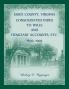 Essex County Virginia Consolidated Index to Wills and Fiduciary Accounts Etc. 1692-1903