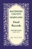 Baltimore County Maryland Deed Records Volume 4