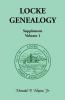 Locke Genealogy Supplement Vol. 1