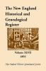 The New England Historical and Genealogical Register Volume 47 1893