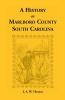 History of Marlboro County South Carolina