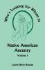Who's Looking for Whom in Native American Ancestry Volume 1
