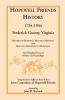 Hopewell Friends History 1734-1934 Frederick County Virginia