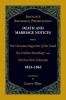 Associate Reformed Presbyterian Death and Marriage Notices from The Christian Magazine of the South The Erskine Miscellany and The Due West Telescope 1843-1863