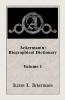 Ackerman(n) Biographical Dictionary Volume 1