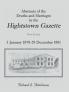 Abstracts of the Deaths and Marriages in the Hightstown Gazette 3 January 1878-29 December 1881