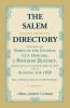 The Salem [Massachusetts] Directory