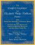 The Comfort Carpenter and Elizabeth Phelps Pinkham Family. From Dover New Hampshire to Stanstead Quebec with Leighton Huckins Huntington Carpenter Brewster Bacheldor and Amos Phelps Famliy Ties