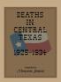 Deaths in Central Texas 1925-1934