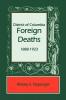 District of Columbia Foreign Deaths 1888-1923