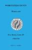 Worcester County Maryland Will Books Liber JW 1790-1799