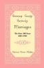 Greenup County Kentucky Marriages The First 100 Years 1803-1903 L-Z