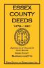 Essex County Deeds 1678-1681 Abstracts of Volume 5 Copy Books Essex County Massachusetts
