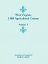 West Virginia 1860 Agricultural Census Volume 1