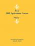 Texas 1860 Agricultural Census