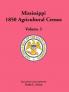 Mississippi 1850 Agricultural Census Volume 3