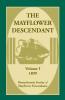 The Mayflower Descendant Volume 1 1899
