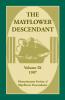 The Mayflower Descendant Volume 9 1907