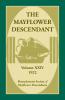 The Mayflower Descendant Volume 24 1922