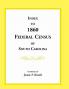 Index to 1860 Federal Census of South Carolina