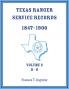 Texas Ranger Service Records 1847-1900 Volume 2 D-G