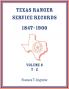 Texas Ranger Service Records 1847-1900 Volume 6 T-Z
