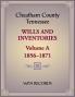 Cheatham County Tennessee Wills and Inventories Volume A 1856-1871