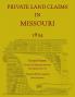Private Land Claims in Missouri 1834