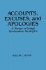 Accounts Excuses and Apologies