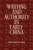 Writing and Authority in Early China