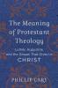Meaning of Protestant Theology