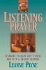 Listening Prayer