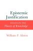 Epistemic Justification