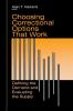 Choosing Correctional Options That Work