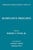 Ruminative Thoughts
