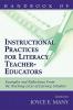 Handbook of Instructional Practices for Literacy Teacher-Educators