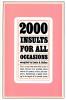 Two Thousand Insults for All Occasions