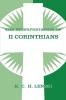 The Interpretation of II Corinthians