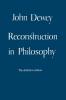 Reconstruction in Philosophy
